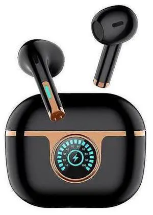 Wireless Earbuds Bluetooth 5.3, LED Display, Fast Charging, Waterproof In-Ear Headphones (Black) Wireless Earbuds Bluetooth 5.3, LED Display, Fast Charging, Waterproof In-Ear Headphones (Black)