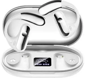 YYK-Q28 Open-Ear Bluetooth 5.3 Earbuds, 50H Playtime, LED Display, Sports Ear Hooks YYK-Q28 Open-Ear Bluetooth 5.3 Earbuds, 50H Playtime, LED Display, Sports Ear Hooks