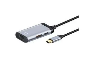 USB-C Type-C USB3.1 to 1000Mbps Gigabit Ethernet Network LAN Adapter with Female PD Power Port USB-C Type-C USB3.1 to 1000Mbps Gigabit Ethernet Network LAN Adapter with Female PD Power Port