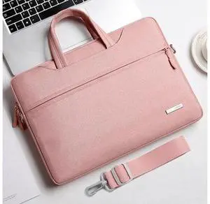 Handbag Laptop Bag Inner Bag with Shoulder Strap, Size:15.6 inch 15.6 inch (Pink) Handbag Laptop Bag Inner Bag with Shoulder Strap, Size:15.6 inch 15.6 inch (Pink)