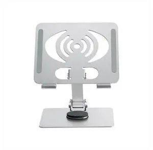 L-13 Aluminum Alloy Foldable Rotating Laptop/Tablet Stand (Silver) L-13 Aluminum Alloy Foldable Rotating Laptop/Tablet Stand (Silver)