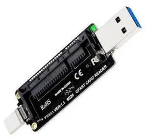 USB-C USB3.0 Type-C to CFast 2.0 Card Adapter PCBA CFast Card Reader for Desktop Laptop USB-C USB3.0 Type-C to CFast 2.0 Card Adapter PCBA CFast Card Reader for Desktop Laptop