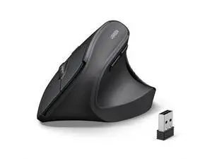 Vertical Mouse, Wireless Bluetooth Ergonomic Mouse, Dual-Mode (BT 5.4 & USB 2.4G), Quiet Clicks, 4 Adjustable DPI (1000/1600/2000/4000), Compatible with Windows/Mac/Linux/Android/ChromeOS Vertical Mouse, Wireless Bluetooth Ergonomic Mouse, Dual-Mode (BT 5.4 & USB 2.4G), Quiet Clicks, 4 Adjustable DPI (1000/1600/2000/4000), Compatible with Windows/Mac/Linux/Android/ChromeOS
