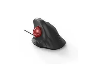 Wired Trackball Mouse 6-Button Ergonomic Design with CPI Switch (400/800/1200/1600), Red LED Indicator, 250Hz Polling Rate, Plug & Play, for PC, Laptop, Desktop (Red) Wired Trackball Mouse 6-Button Ergonomic Design with CPI Switch (400/800/1200/1600), Red LED Indicator, 250Hz Polling Rate, Plug & Play, for PC, Laptop, Desktop (Red)