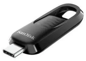 64GB Ultra Slider USB Type-C Flash Drive - Up to 300MB/s, USB 3.2 Gen 1, Retractable Connector - SDCZ480-064G-G46 64GB Ultra Slider USB Type-C Flash Drive - Up to 300MB/s, USB 3.2 Gen 1, Retractable Connector - SDCZ480-064G-G46