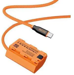 ZGCINE USB-C PD to FZ-100 Dummy Battery Cable(Braided Wire ZGCINE USB-C PD to FZ-100 Dummy Battery Cable(Braided Wire