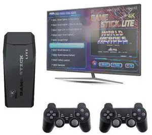 M8 Wireless HDMI Arcade Game Home TV Mini Game Machine with 2 x GamePads 64G Memory M8 Wireless HDMI Arcade Game Home TV Mini Game Machine with 2 x GamePads 64G Memory