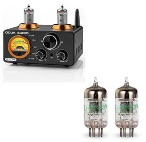 ST-01 PRO 200W Bluetooth Tube Amplifier with Matched Pair GE JAN 5654W Vacuum Tubes - HiFi Stereo Power Amp Combo with USB DAC, VU Meter, Digital Inputs, and Tone Controls (Upgrade Set) ST-01 PRO 200W Bluetooth Tube Amplifier with Matched Pair GE JAN 5654W Vacuum Tubes - HiFi Stereo Power Amp Combo with USB DAC, VU Meter, Digital Inputs, and Tone Controls (Upgrade Set)