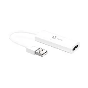 USB to HDMI Display Adapter- USB to HDMI 1080P Cable Converter Adapter for Windows (JUA195) USB to HDMI Display Adapter- USB to HDMI 1080P Cable Converter Adapter for Windows (JUA195)