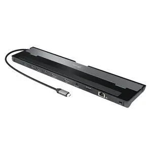 USB-C Dual HDMI Docking Station (10-in-1), 4K + 1080p Dual HDMI Display, 5Gbps USB-A x3, SD Card Reader, PD 100W, RJ45 Ethernet, Combo Audio Jack, for MacBook and Windows Laptop (JCD542) USB-C Dual HDMI Docking Station (10-in-1), 4K + 1080p Dual HDMI Display, 5Gbps USB-A x3, SD Card Reader, PD 100W, RJ45 Ethernet, Combo Audio Jack, for MacBook and Windows Laptop (JCD542)