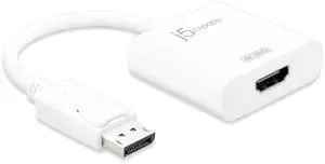 Active DisplayPort to HDMI Adapter (4K60Hz), Uni-Directional, Male DisplayPort to Female HDMI, Compliant with DisplayPort 1.2a, for Monitor, Graphics Card, PC (JDA158) Active DisplayPort to HDMI Adapter (4K60Hz), Uni-Directional, Male DisplayPort to Female HDMI, Compliant with DisplayPort 1.2a, for Monitor, Graphics Card, PC (JDA158)