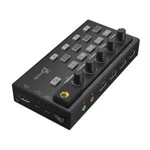 All-in-One Live Streaming Station - Quad HDMI Capture, Audio Mixer, Video Switcher, Plug & Play, for Streaming, Video Conferencing, Teaching, Broadcasting (JVA08) All-in-One Live Streaming Station - Quad HDMI Capture, Audio Mixer, Video Switcher, Plug & Play, for Streaming, Video Conferencing, Teaching, Broadcasting (JVA08)