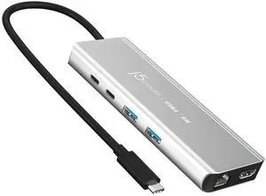 USB4 8K Multi-Function Hub - 8K60/4K144 HDMI, 2.5G Ethernet, PD Charging, 10Gbps USB-A, 10Gbps USB-C Ports | Compatible with MacBook, Windows, Thunderbolt 3/4, and USB4 Devices (JCD403) USB4 8K Multi-Function Hub - 8K60/4K144 HDMI, 2.5G Ethernet, PD Charging, 10Gbps USB-A, 10Gbps USB-C Ports | Compatible with MacBook, Windows, Thunderbolt 3/4, and USB4 Devices (JCD403)