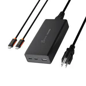 185W GaN USB-C/A 3-Port Laptop Super Charger w/Power Delivery 3.1, Supports MacBook Pro MagSafe 140W Charging-Simultaneously Power and Charge Laptops/Tablets/Phones/Game Consoles (JUP37185) 185W GaN USB-C/A 3-Port Laptop Super Charger w/Power Delivery 3.1, Supports MacBook Pro MagSafe 140W Charging-Simultaneously Power and Charge Laptops/Tablets/Phones/Game Consoles (JUP37185)