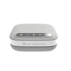 USB-C 4K Speakerphone Dock, All-in-one Audio Dock for Video Conference, 4K HDMI, USB-A x 2, USB-C, Gigabit ethernet, Pass-Through Charging - Works with Teams, Zoom, and Google Meet (JCDS335) USB-C 4K Speakerphone Dock, All-in-one Audio Dock for Video Conference, 4K HDMI, USB-A x 2, USB-C, Gigabit ethernet, Pass-Through Charging - Works with Teams, Zoom, and Google Meet (JCDS335)
