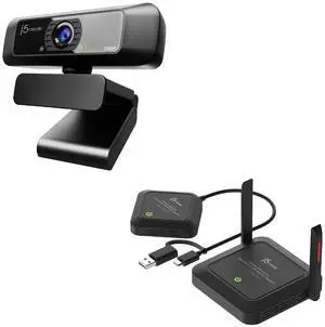 USB Streaming Webcam + Wireless Extender for USB Webcam USB Streaming Webcam + Wireless Extender for USB Webcam