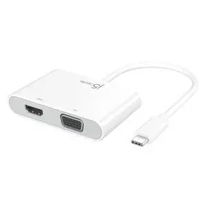 USB-C to HDMI & VGA Adapter with USB 3.0 Port & USB-C Power Delivery Charging Port USB-C to HDMI & VGA Adapter with USB 3.0 Port & USB-C Power Delivery Charging Port