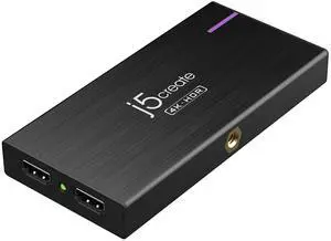 4K Game Video Capture Card with PD 60W Pass-Through Charging, Stream and Record 4K Video on PS5, PS4, Xbox, Switch, Work with OBS, Twitch, YouTube (JVA14) 4K Game Video Capture Card with PD 60W Pass-Through Charging, Stream and Record 4K Video on PS5, PS4, Xbox, Switch, Work with OBS, Twitch, YouTube (JVA14)