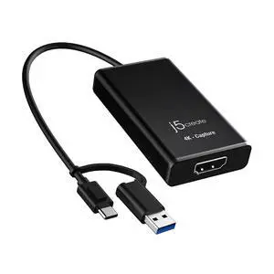 4K HDMI Video Capture Card, DSLR Cam Link, Game Capture Adapter for Game Live, Broadcasting, Streaming, Video Conference | Support 4K30, 2K60, 1080p120 (JVA11) 4K HDMI Video Capture Card, DSLR Cam Link, Game Capture Adapter for Game Live, Broadcasting, Streaming, Video Conference | Support 4K30, 2K60, 1080p120 (JVA11)