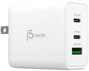 65W GaN USB-C 3 Port Charger, Compact and Foldable Wall Charger for MacBook Air, iPad Pro, iPhone 15/ Pro/Max, Galaxy S24/ S23, Dell XPS 13, Steam Deck, and More (JUP3365) 65W GaN USB-C 3 Port Charger, Compact and Foldable Wall Charger for MacBook Air, iPad Pro, iPhone 15/ Pro/Max, Galaxy S24/ S23, Dell XPS 13, Steam Deck, and More (JUP3365)