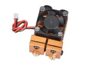 3D Chimera Hotend Kit Dual Color 2 IN 2 OUT Extruder Multi-extrusion All metal V6 Dual Extruder 0.4mm/1.75mm 3D printer parts 3D Chimera Hotend Kit Dual Color 2 IN 2 OUT Extruder Multi-extrusion All metal V6 Dual Extruder 0.4mm/1.75mm 3D printer parts