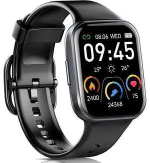 Smart Watch, 1.69" HD Touch Screen Fitness Watch for Men Women, 25 Sports Modes Fitness Tracker with Heart Rate Sleep Monitor, Pedometer Activity Trackers, IP68 Waterproof Smartwatch for Android IOS Smart Watch, 1.69" HD Touch Screen Fitness Watch for Men Women, 25 Sports Modes Fitness Tracker with Heart Rate Sleep Monitor, Pedometer Activity Trackers, IP68 Waterproof Smartwatch for Android IOS