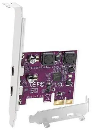 Vszerda 2X 5Gbps USB-C Ports PCI Express to USB 3.0 Expansion Card for Windows 11, 10, 8.x, 7, Vista, XP Desktop PCs, Built in Self-Powered Technology, No Need Additional Power Supply (FS-U302C-Pro) Vszerda 2X 5Gbps USB-C Ports PCI Express to USB 3.0 Expansion Card for Windows 11, 10, 8.x, 7, Vista, XP Desktop PCs, Built in Self-Powered Technology, No Need Additional Power Supply (FS-U302C-Pro)