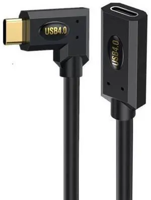 Vszerda USB4.0 Cable Spring Coiled, USB C to USB C Cord 8K/6K @60hz 40Gbps 240W Fast Data Charging Type C Spring Spiral Cord Cables, 4FT/1.2M (Male to Female, Straight to Left/Right Angled) Vszerda USB4.0 Cable Spring Coiled, USB C to USB C Cord 8K/6K @60hz 40Gbps 240W Fast Data Charging Type C Spring Spiral Cord Cables, 4FT/1.2M (Male to Female, Straight to Left/Right Angled)