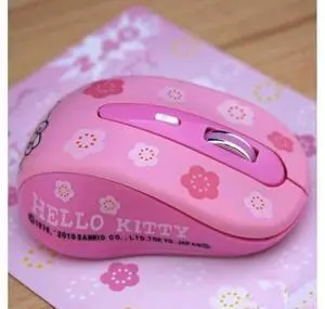 Wireless Mause Hello Kitty Computer Mouse 2.4GHz 1600DPI Wireless Optical PC Gaming Mouse Mice Pink For Girls Wireless Mause Hello Kitty Computer Mouse 2.4GHz 1600DPI Wireless Optical PC Gaming Mouse Mice Pink For Girls