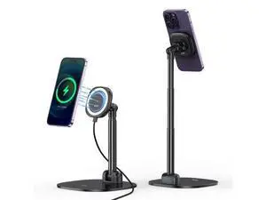 Magnetic Wireless Charger Phone Stand 360°Rotation Desktop Phone Holder Adjustable Cell Phone Stand for iPhone 17/17pro/16/15/14/13 Series Foldable Wireless Charging Station for Android/AirPod Magnetic Wireless Charger Phone Stand 360°Rotation Desktop Phone Holder Adjustable Cell Phone Stand for iPhone 17/17pro/16/15/14/13 Series Foldable Wireless Charging Station for Android/AirPod