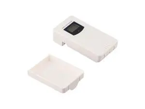 Wireless Temperature and Humidity Sensor Weather Station, 433.92 MHz Radio Transmitter with LCD Display, White(White) Wireless Temperature and Humidity Sensor Weather Station, 433.92 MHz Radio Transmitter with LCD Display, White(White)