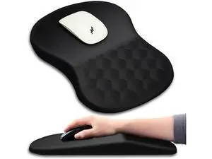 Ergonomic Mouse Pad Wrist Support with Massage Design Wrist Rest Pain Relief Mousepad with Memory Foam&Non-Slip PU Base Mouse Pads for Wireless Mouse & Desk (12x8 inch Black) Ergonomic Mouse Pad Wrist Support with Massage Design Wrist Rest Pain Relief Mousepad with Memory Foam&Non-Slip PU Base Mouse Pads for Wireless Mouse & Desk (12x8 inch Black)