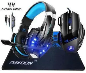 G9000 Hifi Pro Gaming Headphone Game Headset+3200 DPI X7 Pro Gaming Mouse Gift Big Gaming Mousepad Pro Gamer in Stock G9000 Hifi Pro Gaming Headphone Game Headset+3200 DPI X7 Pro Gaming Mouse Gift Big Gaming Mousepad Pro Gamer in Stock