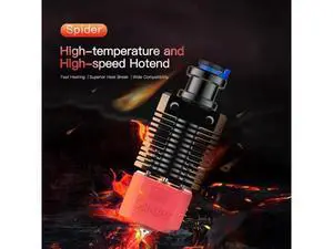 CREALITY 3D Oringinal Spider High Temperature Speed Hotend Kit Reach To 500? For Ender-2/Ender-3 V2/Ender-3 Pro/Ender-5 Plus CREALITY 3D Oringinal Spider High Temperature Speed Hotend Kit Reach To 500? For Ender-2/Ender-3 V2/Ender-3 Pro/Ender-5 Plus