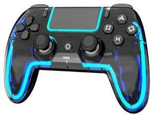 Wireless Controller for PS5, Pro/Slim/MAC/Steam Deck/PC, Hall Effect Joystick, Dual Vibration/Marco/Turbo, 3.5mm Jack, 6-Axis, Mute Key, LED Gamepad with Speaker Wireless Controller for PS5, Pro/Slim/MAC/Steam Deck/PC, Hall Effect Joystick, Dual Vibration/Marco/Turbo, 3.5mm Jack, 6-Axis, Mute Key, LED Gamepad with Speaker