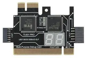TL631 Pro LPC-DEBUG Motherboard Diagnostic Analyzer, Multifunctional, Desktop and Laptop TL631 Pro LPC-DEBUG Motherboard Diagnostic Analyzer, Multifunctional, Desktop and Laptop