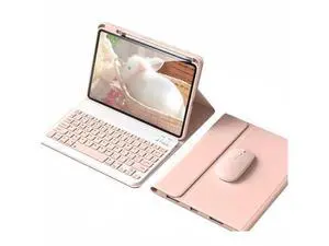 kaidisen Keyboard Case Mouse Compatible with iPad Pro 11 inch (M4) 2024 Detachable Cute Color Keyboard Case Support Pencil Charging,Pink kaidisen Keyboard Case Mouse Compatible with iPad Pro 11 inch (M4) 2024 Detachable Cute Color Keyboard Case Support Pencil Charging,Pink