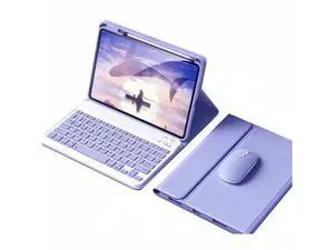 kaidisen Keyboard Case Mouse Compatible with iPad Pro 11 inch (M4) 2024 Detachable Cute Color Keyboard Case Support Pencil Charging,Purple kaidisen Keyboard Case Mouse Compatible with iPad Pro 11 inch (M4) 2024 Detachable Cute Color Keyboard Case Support Pencil Charging,Purple