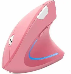 Vertical Mouse, Ergonomic Vertical Mouse, 2.4G High Precision Optical Mice 800/1200/1600DPI for PC Laptop Desktop Mac (Wireless Pink) Vertical Mouse, Ergonomic Vertical Mouse, 2.4G High Precision Optical Mice 800/1200/1600DPI for PC Laptop Desktop Mac (Wireless Pink)
