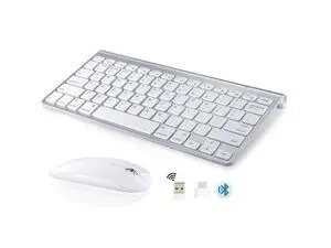 Wireless Keyboard and Mouse for Mac Bluetooth USB C Compatible with Apple MacBook Air Pro iMac Ipad and Windows Laptops Android Tablets Wireless Keyboard and Mouse for Mac Bluetooth USB C Compatible with Apple MacBook Air Pro iMac Ipad and Windows Laptops Android Tablets