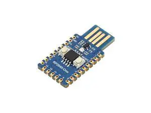 RP2040-One Microcontroller Development Board Type-A 4MB Flash Pico-Like MCU Board Based on Raspberry Pi RP2040,PCB USB-A Port,Support C/C++,MicroPython RP2040-One Microcontroller Development Board Type-A 4MB Flash Pico-Like MCU Board Based on Raspberry Pi RP2040,PCB USB-A Port,Support C/C++,MicroPython