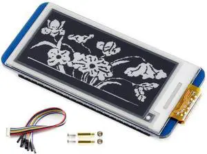 2.13inch E-Ink Display HAT V4 Version, 250x122 Resolution 3.3V/5V Black White Two-Color e-paper Screen Module for Raspberry Pi Zero/Zero W/Zero WH/2B/3B/3B+/4B, Supports Partial Refresh, SPI Interface 2.13inch E-Ink Display HAT V4 Version, 250x122 Resolution 3.3V/5V Black White Two-Color e-paper Screen Module for Raspberry Pi Zero/Zero W/Zero WH/2B/3B/3B+/4B, Supports Partial Refresh, SPI Interface
