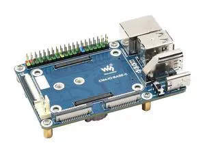 for Raspberry Pi Compute Module 4 IO Board,Mini Base Board (C) Advanced Version with Standard CM4 Socket and Color-Coded Raspberry Pi 40PIN GPIO Header Onboard CSI/FAN/HDMI/USB/RJ45 Connectors for Raspberry Pi Compute Module 4 IO Board,Mini Base Board (C) Advanced Version with Standard CM4 Socket and Color-Coded Raspberry Pi 40PIN GPIO Header Onboard CSI/FAN/HDMI/USB/RJ45 Connectors