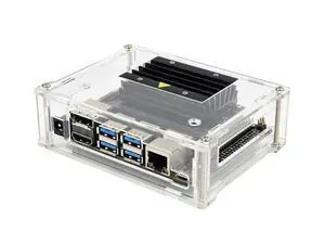 Acrylic Case (Type A) for The Jetson Nano Developer Kit Supports Cooling Fan Dust Resistant Nice Looking Acrylic Case (Type A) for The Jetson Nano Developer Kit Supports Cooling Fan Dust Resistant Nice Looking