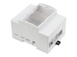 Raspberry Pi 4 Case, DIN Rail ABS Case, Clear Top Window, Large Inner Space, Compatible with Various Raspberry Pi HATs Raspberry Pi 4 Case, DIN Rail ABS Case, Clear Top Window, Large Inner Space, Compatible with Various Raspberry Pi HATs