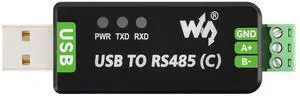 USB to RS485 (C) Converter Adapter with Original FT232RNL Chip,Industrial Grade Isolated Bidirectional Converter,ESD and TVS Protection,Compatible with Multiple Systems USB to RS485 (C) Converter Adapter with Original FT232RNL Chip,Industrial Grade Isolated Bidirectional Converter,ESD and TVS Protection,Compatible with Multiple Systems