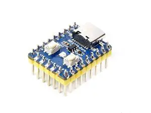 RP2350-Zero Mini Development Board with Pre-soldered Header,Pico-Like MCU Board Based on Raspberry Pi Microcontroller Chip RP2350A,USB-C Connector, Support C/C++,MicroPython RP2350-Zero Mini Development Board with Pre-soldered Header,Pico-Like MCU Board Based on Raspberry Pi Microcontroller Chip RP2350A,USB-C Connector, Support C/C++,MicroPython