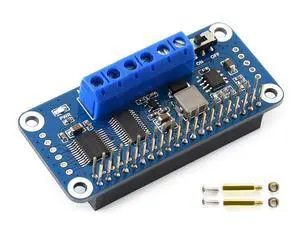 Motor Driver HAT for Raspberry Pi Zero/Zero W/Zero WH/2B/3B/3B+ Onboard PCA9685 TB6612FNG Driving Two DC Motors I2C Interface 5V 3A Motor Driver HAT for Raspberry Pi Zero/Zero W/Zero WH/2B/3B/3B+ Onboard PCA9685 TB6612FNG Driving Two DC Motors I2C Interface 5V 3A