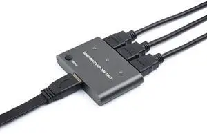 HDMI Switcher 3 in 1 Out 4K HD HDMI Switcher Splitter,Support 4K/2K@30Hz and 4K/2K (YCbCr420)@60Hz Resolution,HDMI 1.4b,DVI1.0,Compatible with Raspberry Pi, PC, Smartphone HDMI Switcher 3 in 1 Out 4K HD HDMI Switcher Splitter,Support 4K/2K@30Hz and 4K/2K (YCbCr420)@60Hz Resolution,HDMI 1.4b,DVI1.0,Compatible with Raspberry Pi, PC, Smartphone