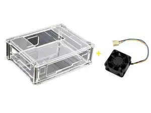 for Jetson Nano Case with Fan Acrylic Clear Case Enclosure 5V PWM Cooling Fan Strong Cooling Air with 4PIN Reverse-Proof Connector for Jetson Nano Case with Fan Acrylic Clear Case Enclosure 5V PWM Cooling Fan Strong Cooling Air with 4PIN Reverse-Proof Connector